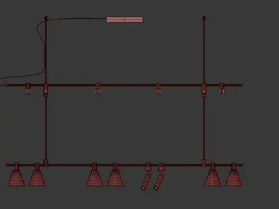Liberty Track Light by Forstlight  3D model
