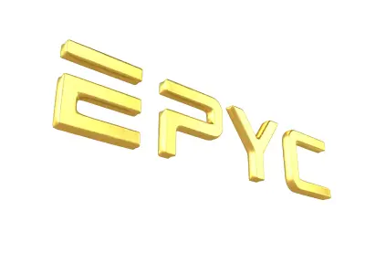 EPYC Logo V2 003 Free low-poly 3D model