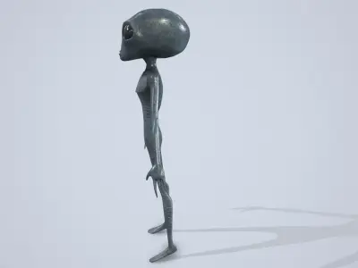 Alien Character 3D model