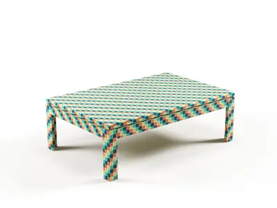 Modern Office Coffee Table 2 For Director Free 3D model