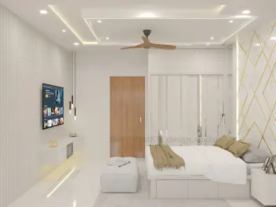 Bedroom Interior Design - 5 3D model