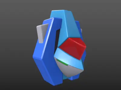 Biometal X 3D model