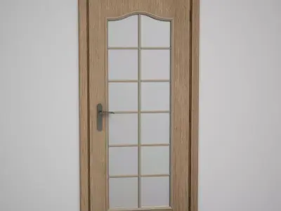 CGAxis Door 3D model