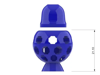 candle holder lantern stl file verified 3D print model