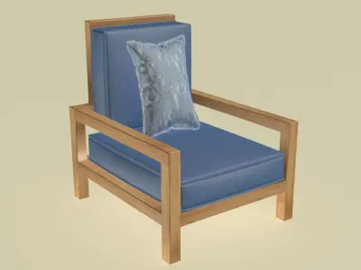 Colin Chair 3D model