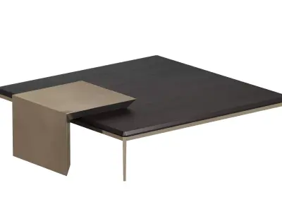 NEW YORK Shake coffee table Low-poly 3D model