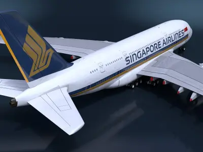  Singapore Airlines Airbus A380 