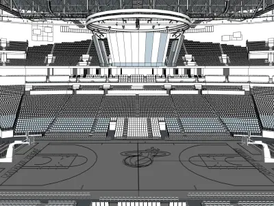 Kaseya Center 3D model