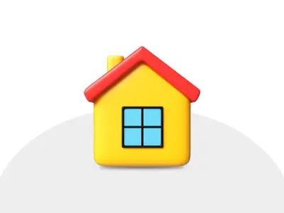 Home icons 3D model 3D model