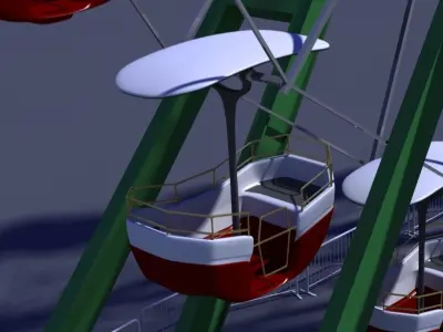 Ferris Wheel 3D model