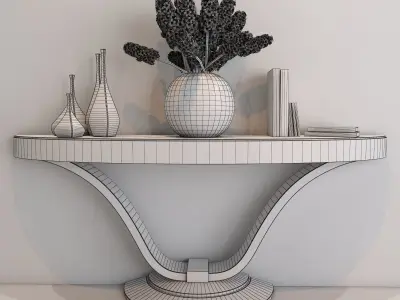 Selva Victoria consolle Art 4031 3D model