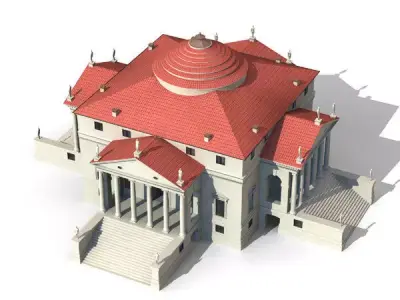 Villa Capra 3D model