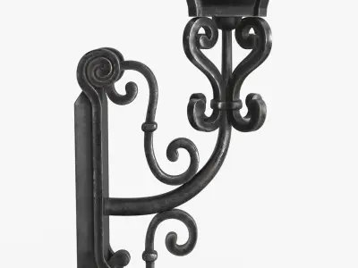 Street Light v3 Low-poly 3D model