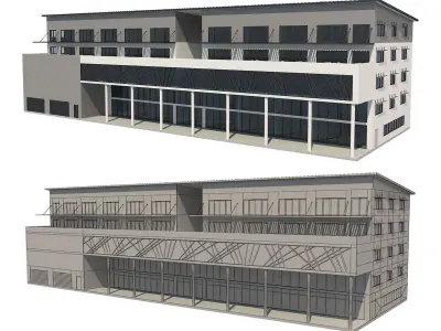Building 6 3D model