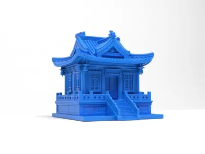 Chinese House 2 3D print model