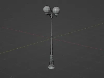 Street Lamp 3D model 21