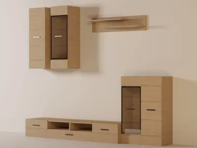 AlphaB2B Tv SNOW - Tv set Free low-poly 3D model