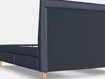 IDANAS Upholstered storage bed 1 Low-poly 3D model