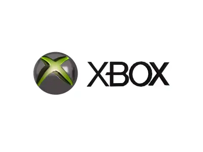 Xbox 2005 Logo v1 004 Free low-poly 3D model