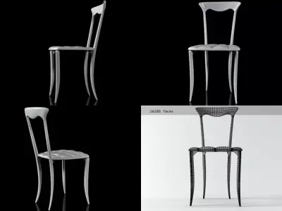 Charme Chair 3D model