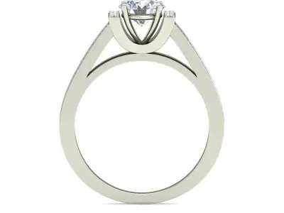 Women Ring  Render 3dm STL OBJ FBX Details 3D print model 334