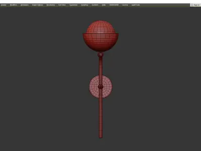 FABIANA WALL Low-poly 3D model