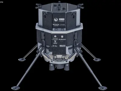  Lunar Lander Hakuto-R PBR 