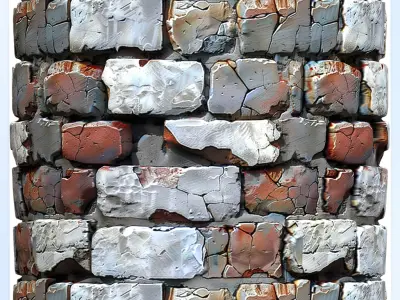 Stylized Wall Seamless Texture Texture 98