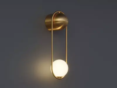 Mila Wall Sconce 3D model