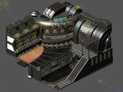 Bar - Indoor 013 3D model