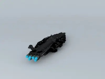 Hero Class Battlecruiser BC103D 3D model