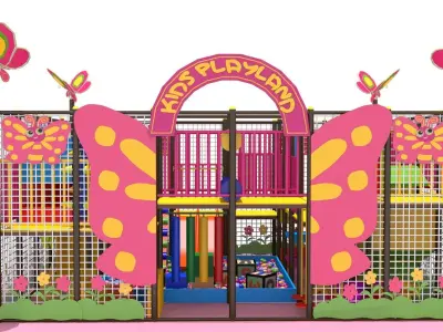 Indoor Playground 3D model