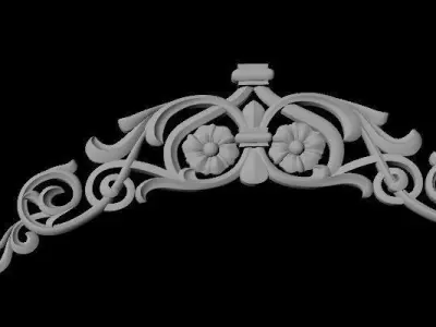 dekor ornament 3D model 81