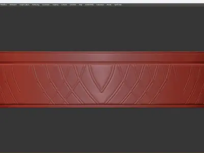 Coffee table Smania Industria mobili spa TVIRIDE03 Low-poly 3D model