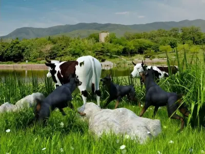 Outdoor Countryside 3D model