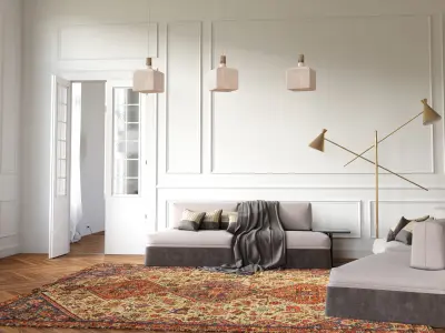 Cube lampshade for table lamp or ceiling 3D print model