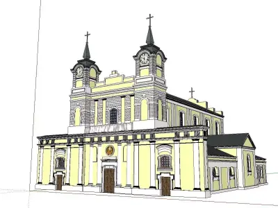 Architecture-Religion-God-Culture-Temple-0102 church 3D model