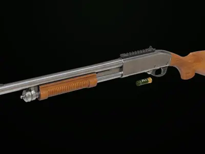  Shotgun Collection 01 All PBR Unity UE Textures 