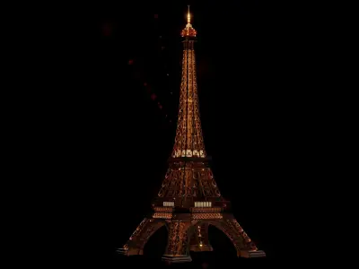 Tour Eiffel 3D model