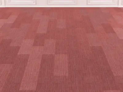 Wall to Wall LVT Floor No 4 3D model