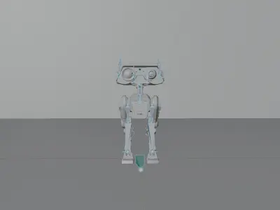 BD-1 Droid 3D asset - Rigged-Jedi Fallen Order 3D model