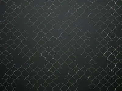 Fence Metal PBR Seamless Texture