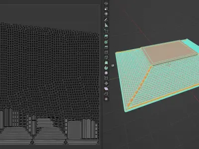 Roof ready 3D model purchase