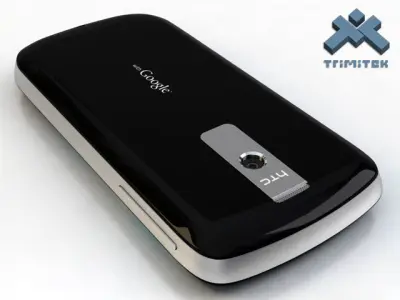 HTC Magic - Vodafone edition - 2009 - Black 3D model