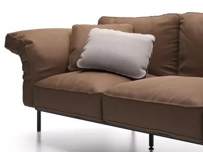 DS 610 3 Seater Sofa 3D model