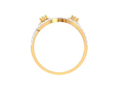 Women Ring  Render 3dm STL OBJ FBX Details 3D print model 299