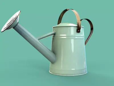 Watering Can Low-poly 3D model