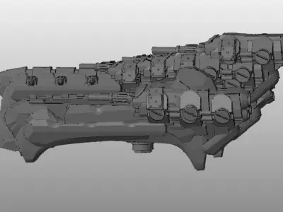 SKY RELICS - 08 DRAGON FANG 3D print model