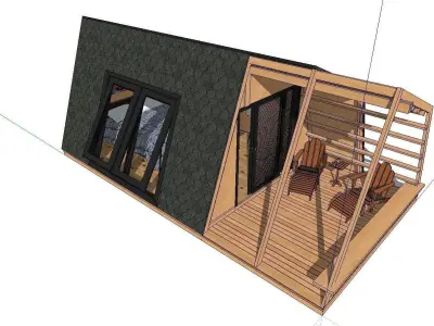 Creative Design-Holiday Cabin-0138 3D model