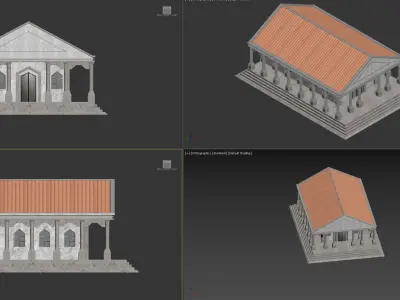 ROMAN HOME 3D model